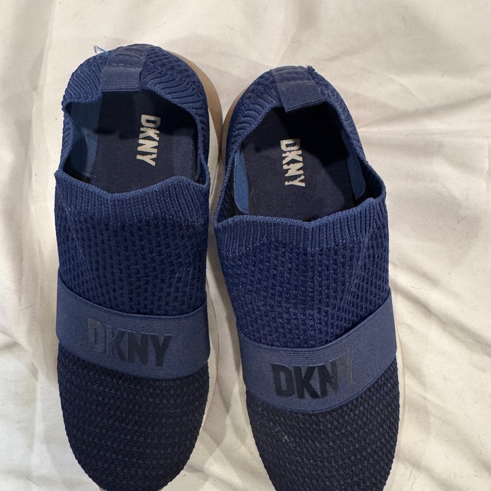 DKNY Kids Navy Blue Sneakers